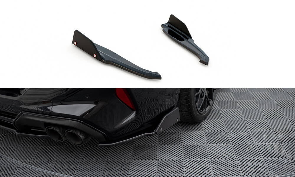 Rear Side Splitters V.1 + Flaps BMW M8  Gran Coupe F93 / Coupe F92