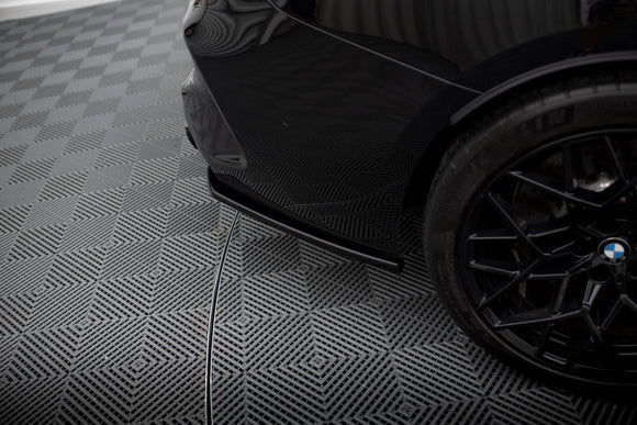 Rear Side Splitters for V.2 BMW M8  Gran Coupe F93