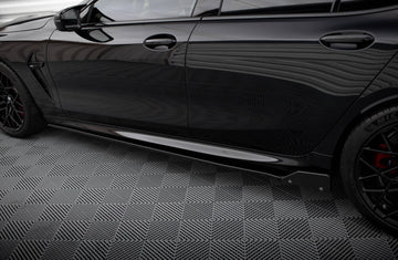 Side Skirts Diffusers V.1 + Flaps BMW M8 Gran Coupe F93 / 8 Gran Coupe M-Pack G16 - 0