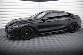 Side Skirts Diffusers V.2 BMW M8 Gran Coupe F93 / 8 Gran Coupe M-Pack G16 - 0