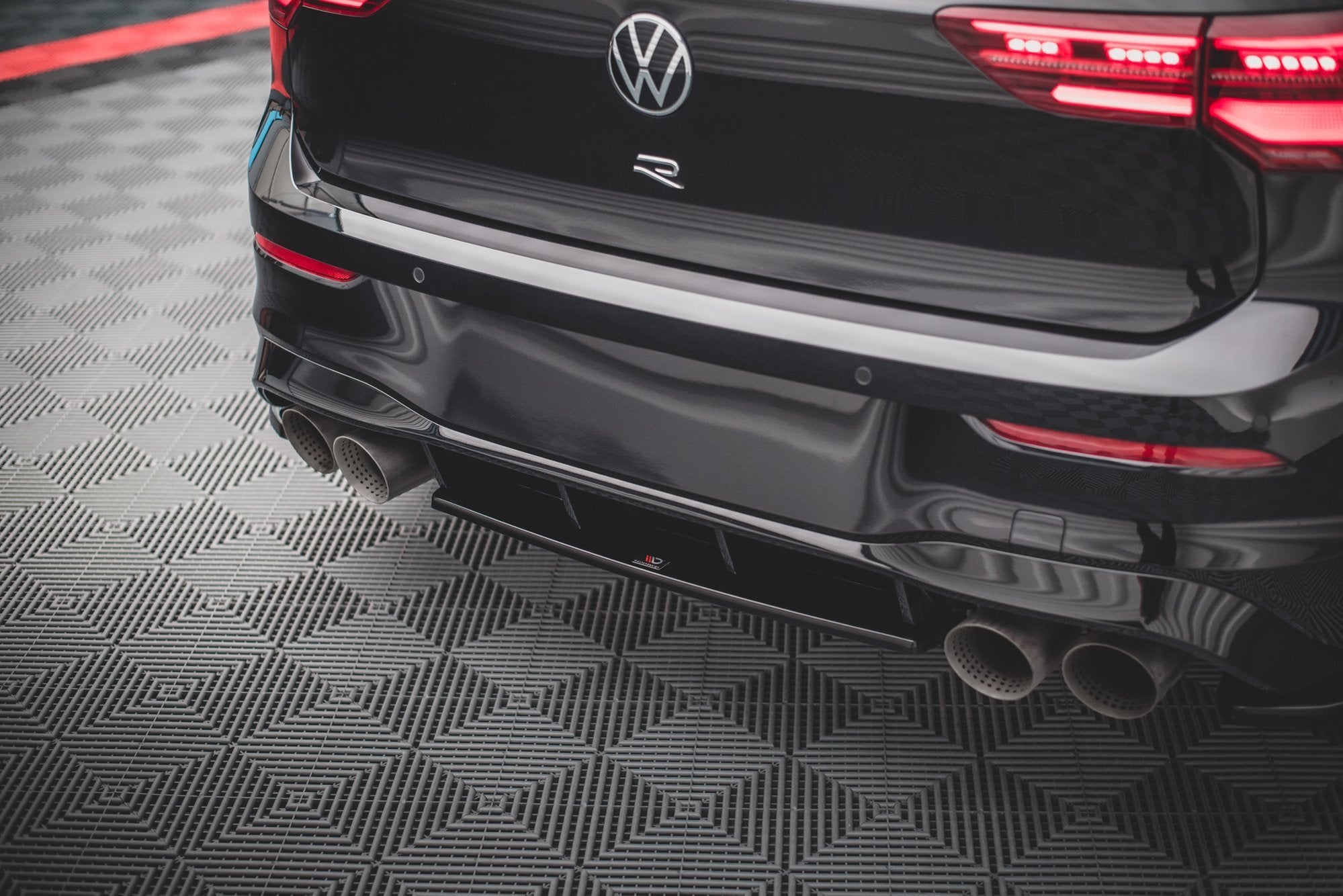 Rear Splitter for Volkswagen Golf R Mk8