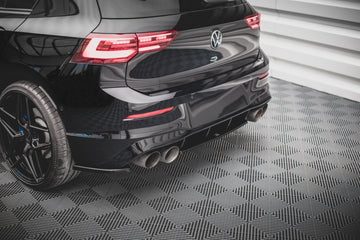 Rear Side Splitters V.1 for Volkswagen Golf R Mk8 - 0