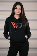 Womens Black Hoodie-3