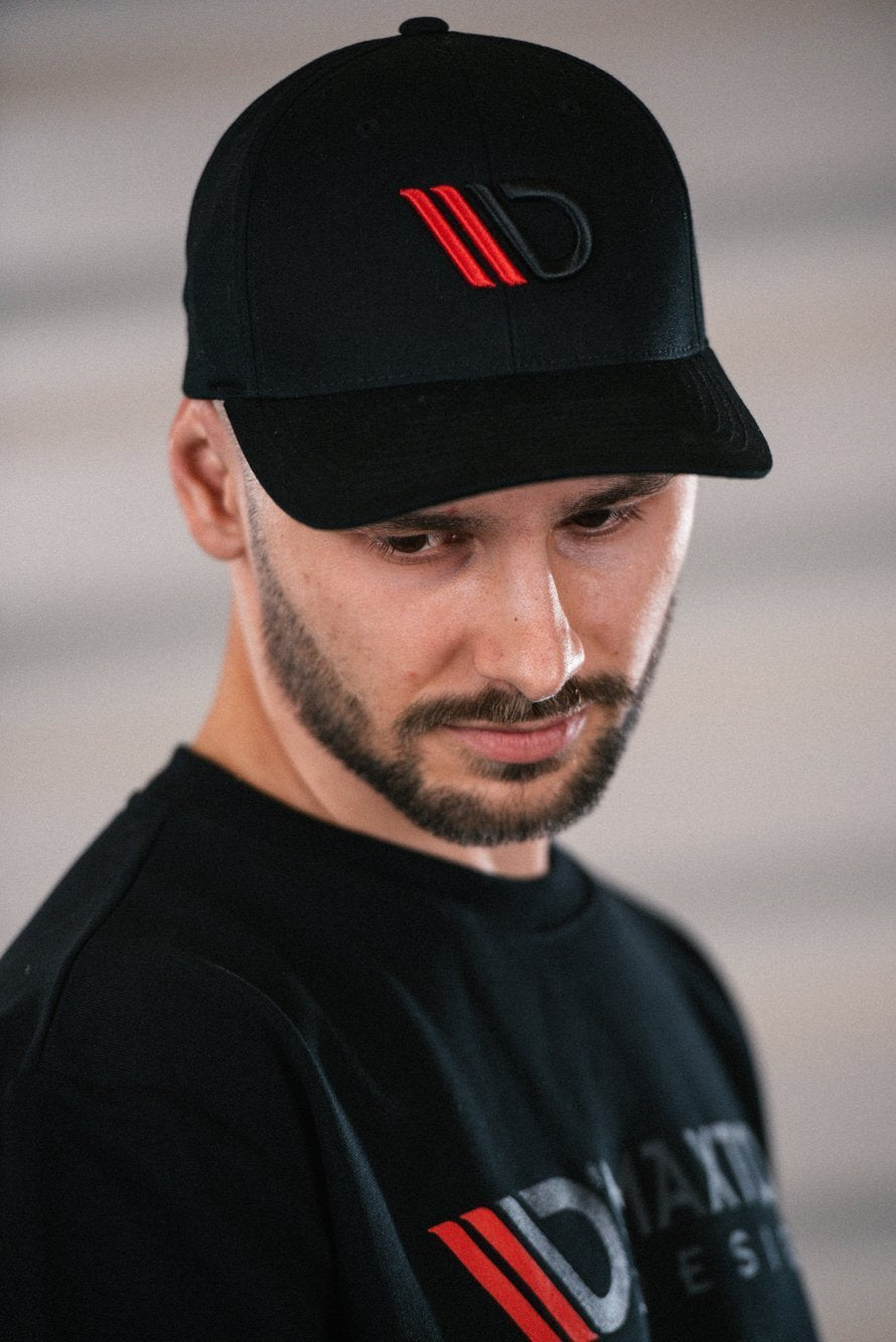 Cap Black/Red Logo