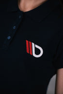 Womens Navy Blue Polo shirt-13