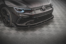 Front Splitter V.2 + Flaps Volkswagen Golf R Mk8 - 0