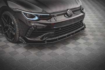 Front Splitter V.2 + Flaps Volkswagen Golf R Mk8 - 0