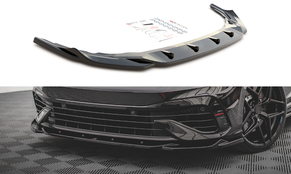 Front Splitter V.4 Volkswagen Golf R Mk8