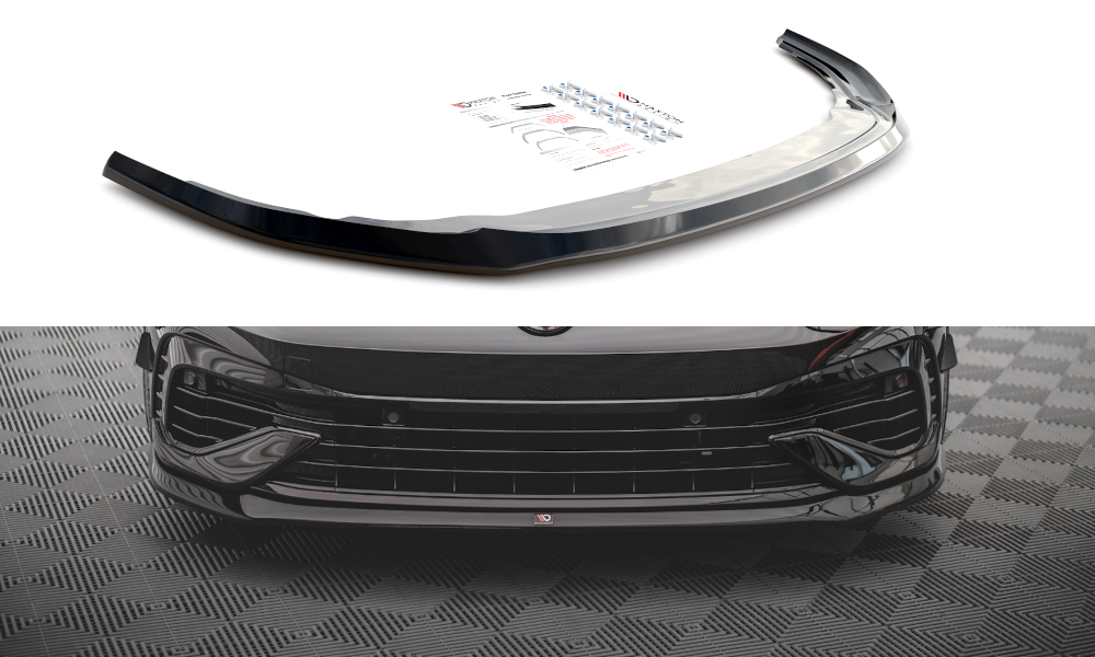 Front Splitter V.5 Volkswagen Golf R Mk8