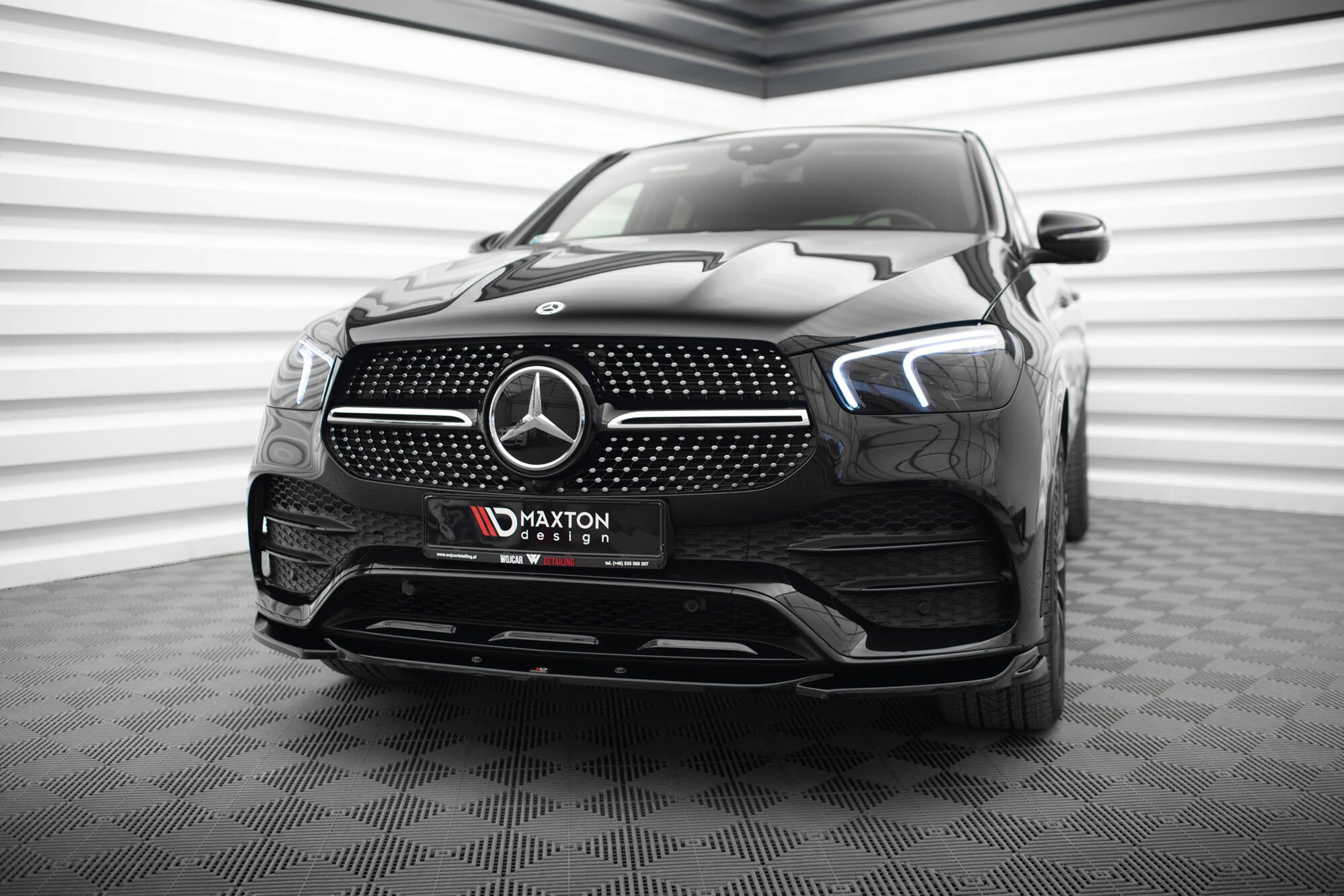 Front Splitter Mercedes-AMG / AMG-Line GLE Coupe / SUV C167 / W167