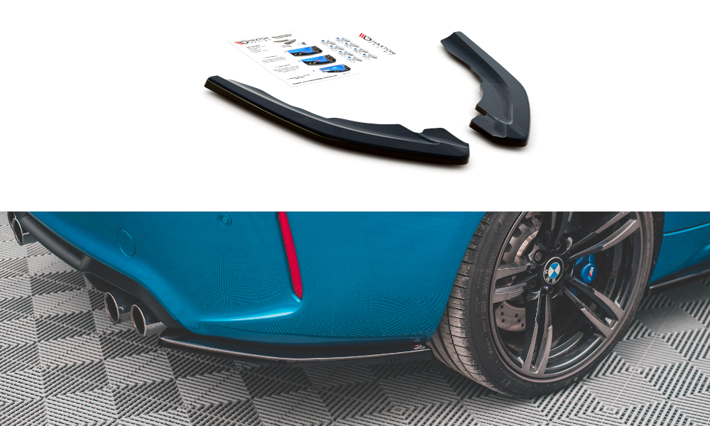 Rear Side Splitters V.2 BMW M2 F87