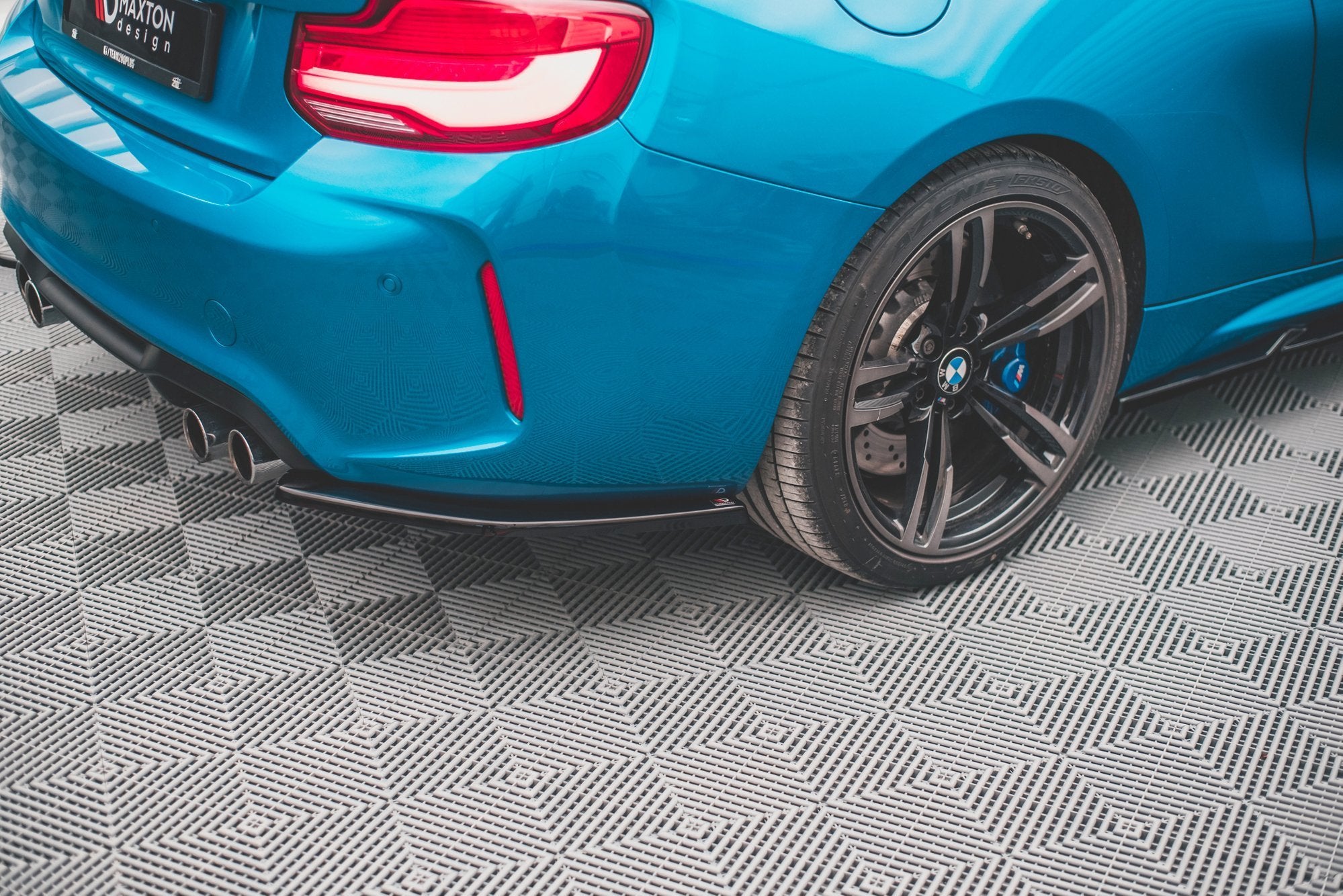 Rear Side Splitters V.2 BMW M2 F87