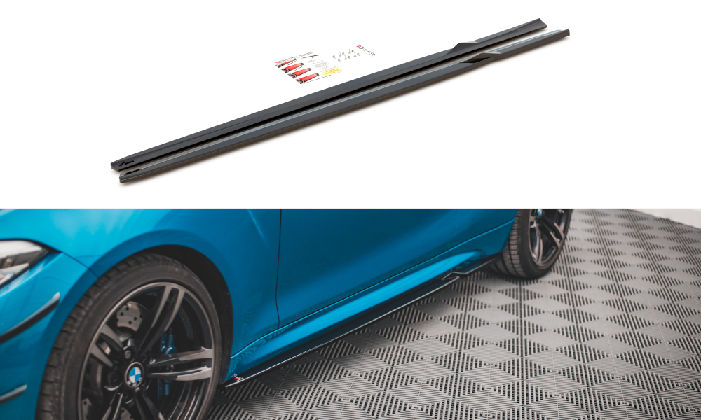 Side Skirts Diffusers V.2 BMW M2 F87