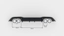 Rear Valance BMW M2 F87-9