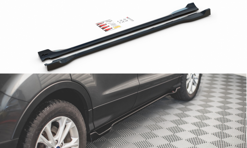 Side Skirts Diffusers Ford Escape Mk3