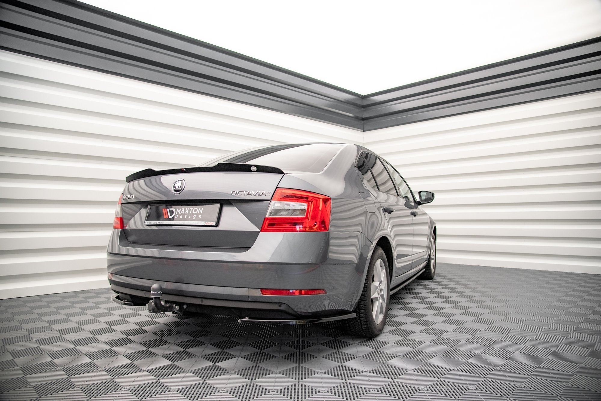 Rear Side Splitters Skoda Octavia Mk3 Facelift