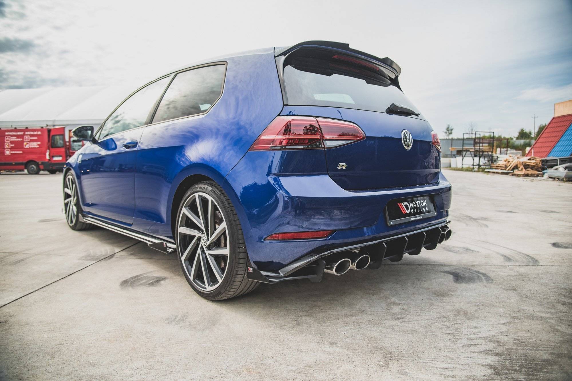 Side Flaps Volkswagen Golf 7 R / R-Line Facelift