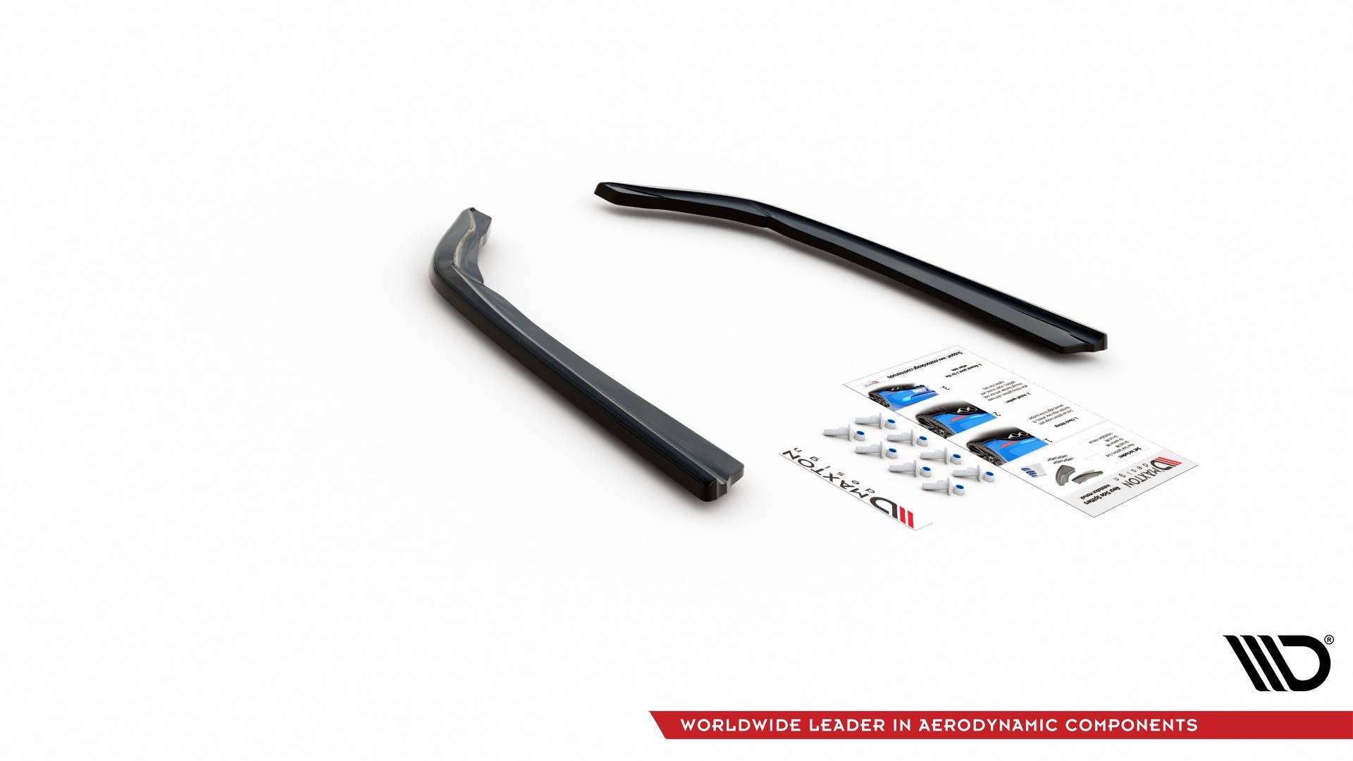 Rear Side Splitters V.2 BMW 3 G20 / G21 M-Pack