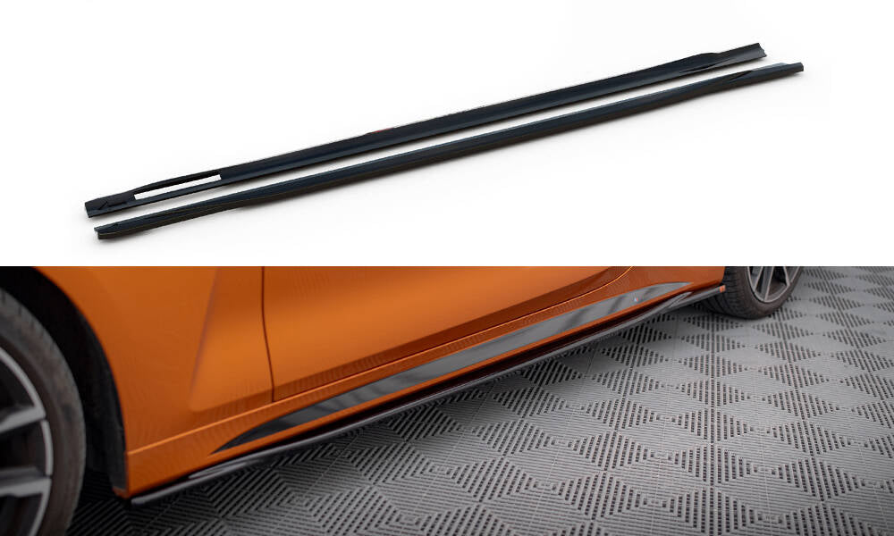 Side Skirts Diffusers V.3 BMW 4 M-Pack / M440i G22