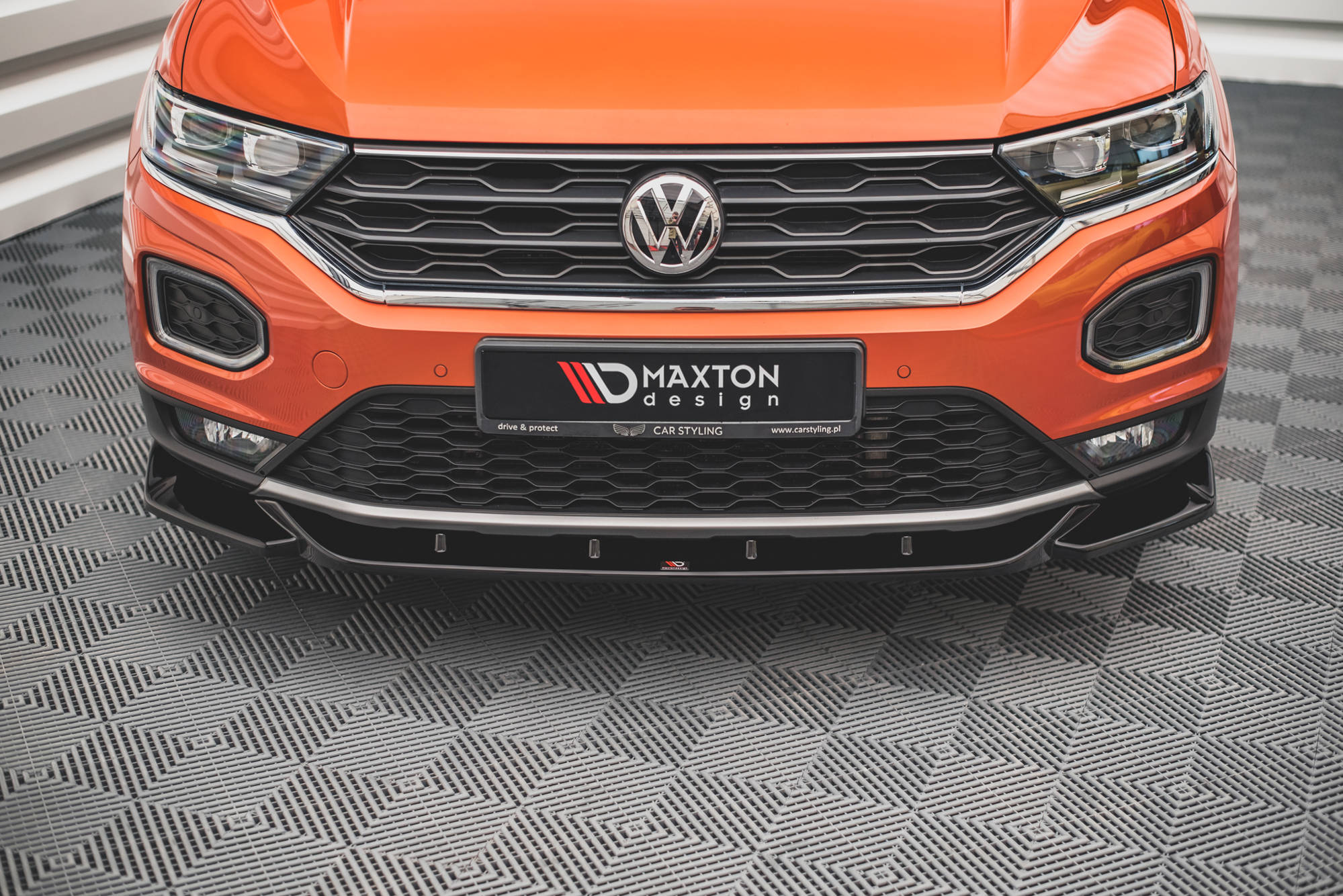 Front Splitter V.1 Volkswagen T-Roc Mk1