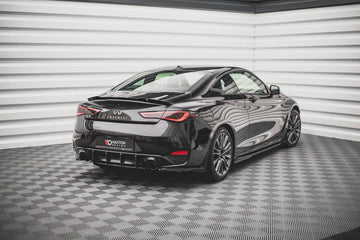Rear Side Splitters Infiniti Q60 S Mk2 - 0