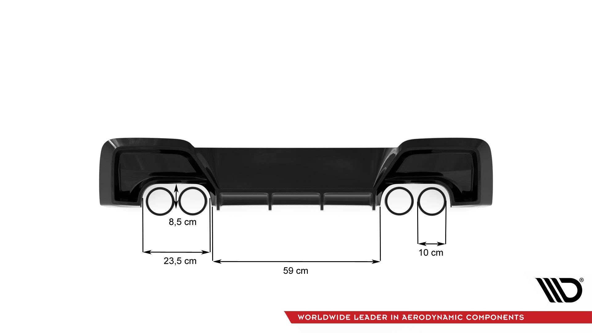 Rear Valance V.2  BMW M135i F20