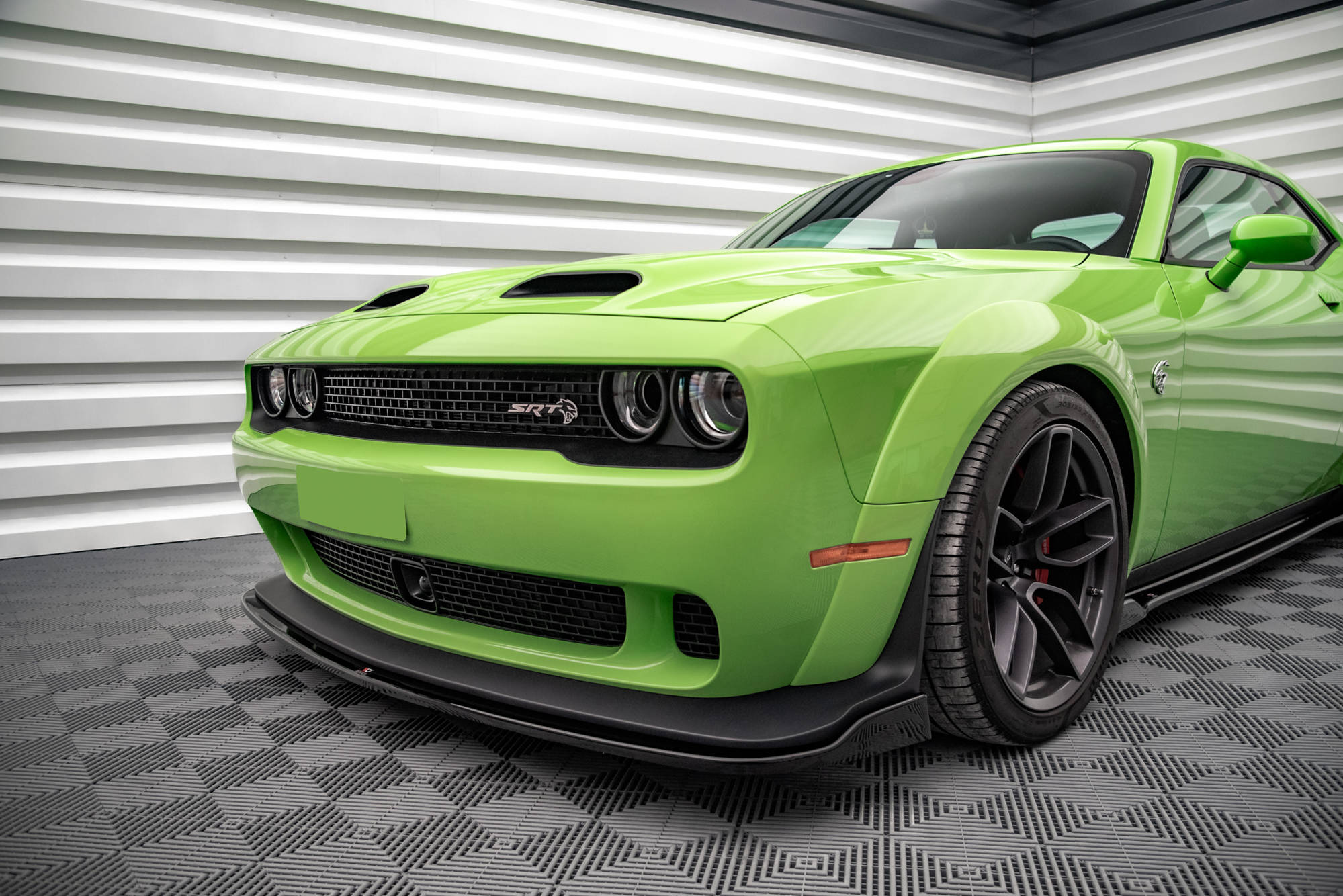 Front Splitter Dodge Challenger SRT Hellcat Widebody Mk3