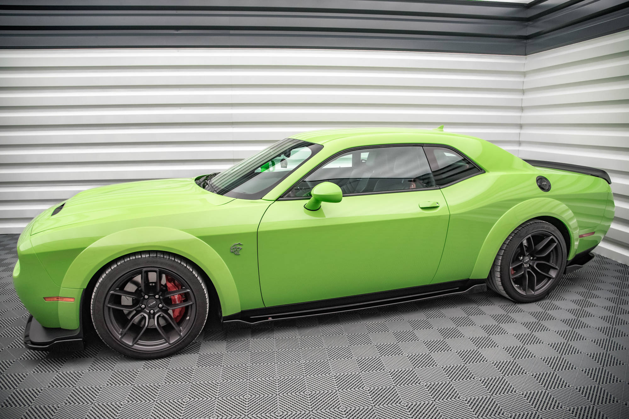 Side Skirts Diffusers Dodge Challenger SRT Hellcat Widebody Mk3