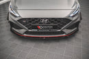Front Splitter V.1 + Flaps Hyundai I30 N Hatchback/Fastback Mk3 Facelift-2