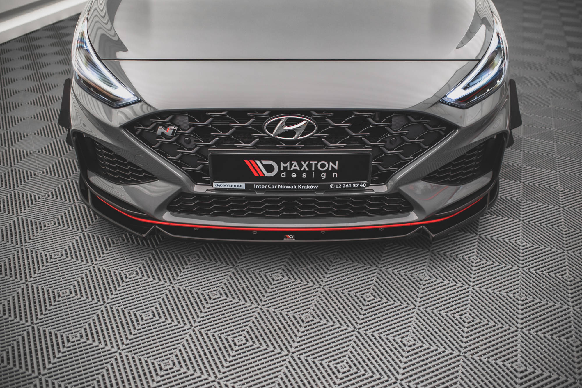 Front Splitter V.2 Hyundai I30 N Hatchback/Fastback Mk3 Facelift