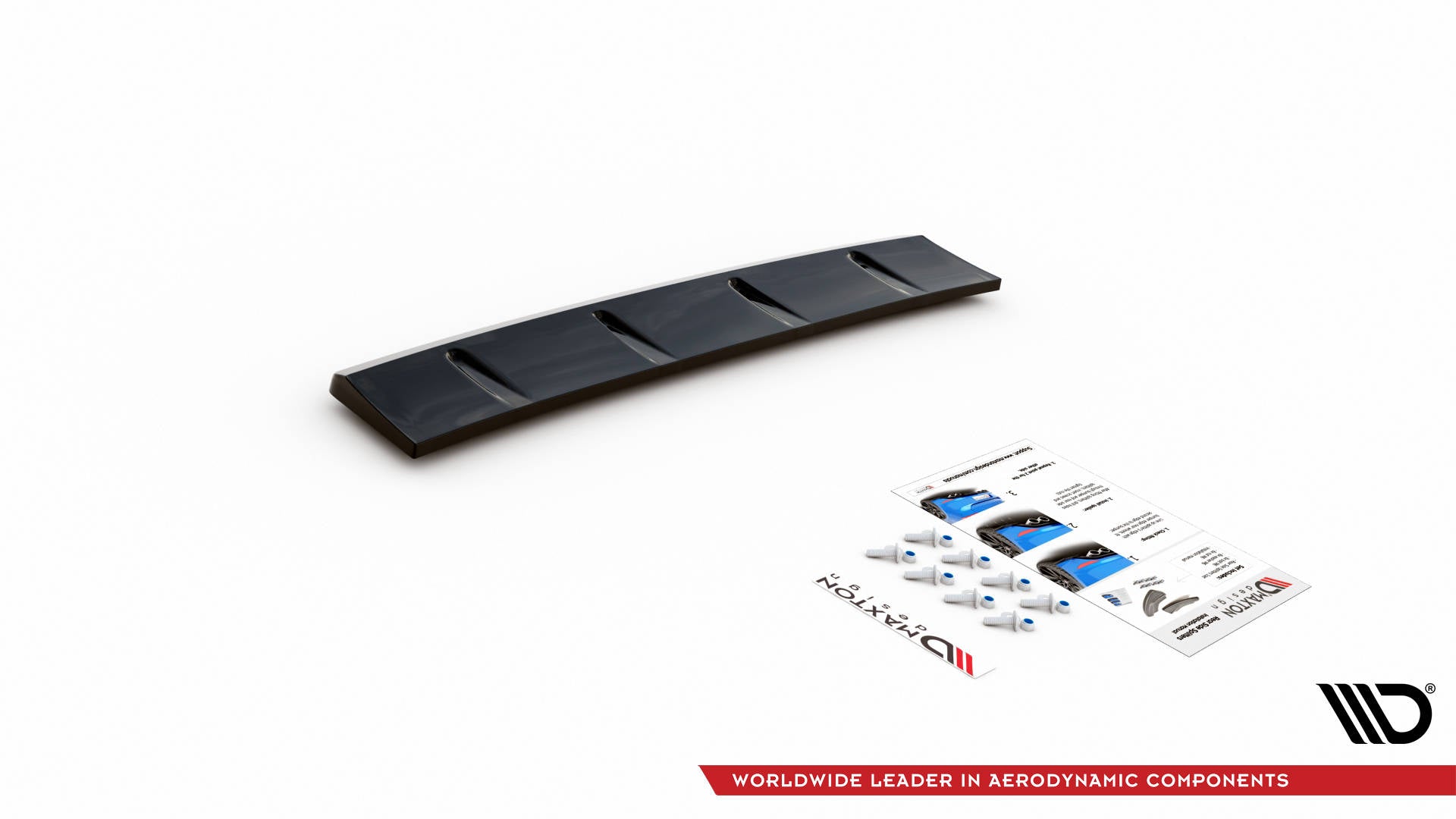 Central Rear Splitter for Hyundai I30 N Hatchback Mk3 Facelift