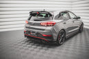 Rear Splitter for Hyundai I30 N Hatchback Mk3 Facelift-3