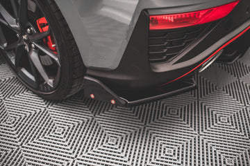Rear Side Splitters V.1 + Flaps Hyundai I30 N Hatchback Mk3 Facelift - 0