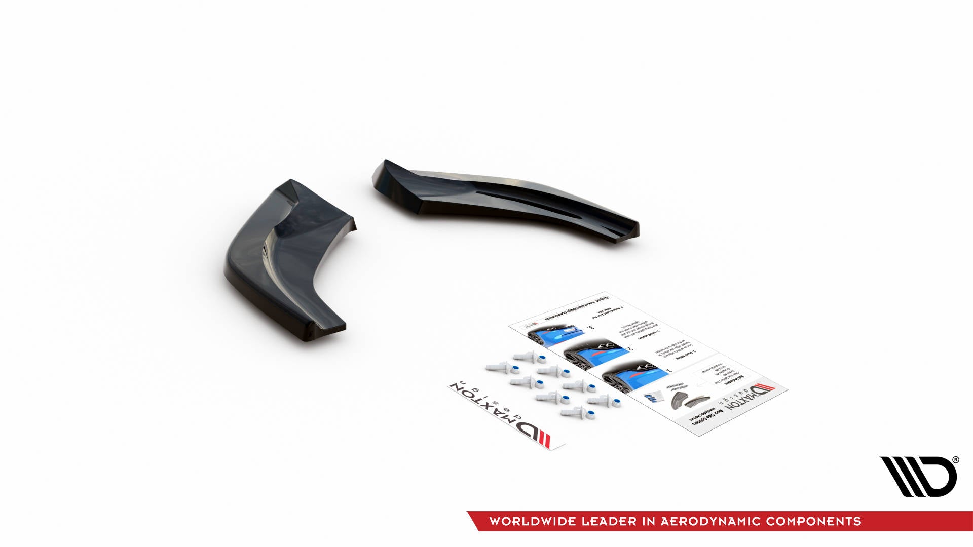 Rear Side Splitters V.2 Hyundai I30 N Hatchback Mk3 Facelift