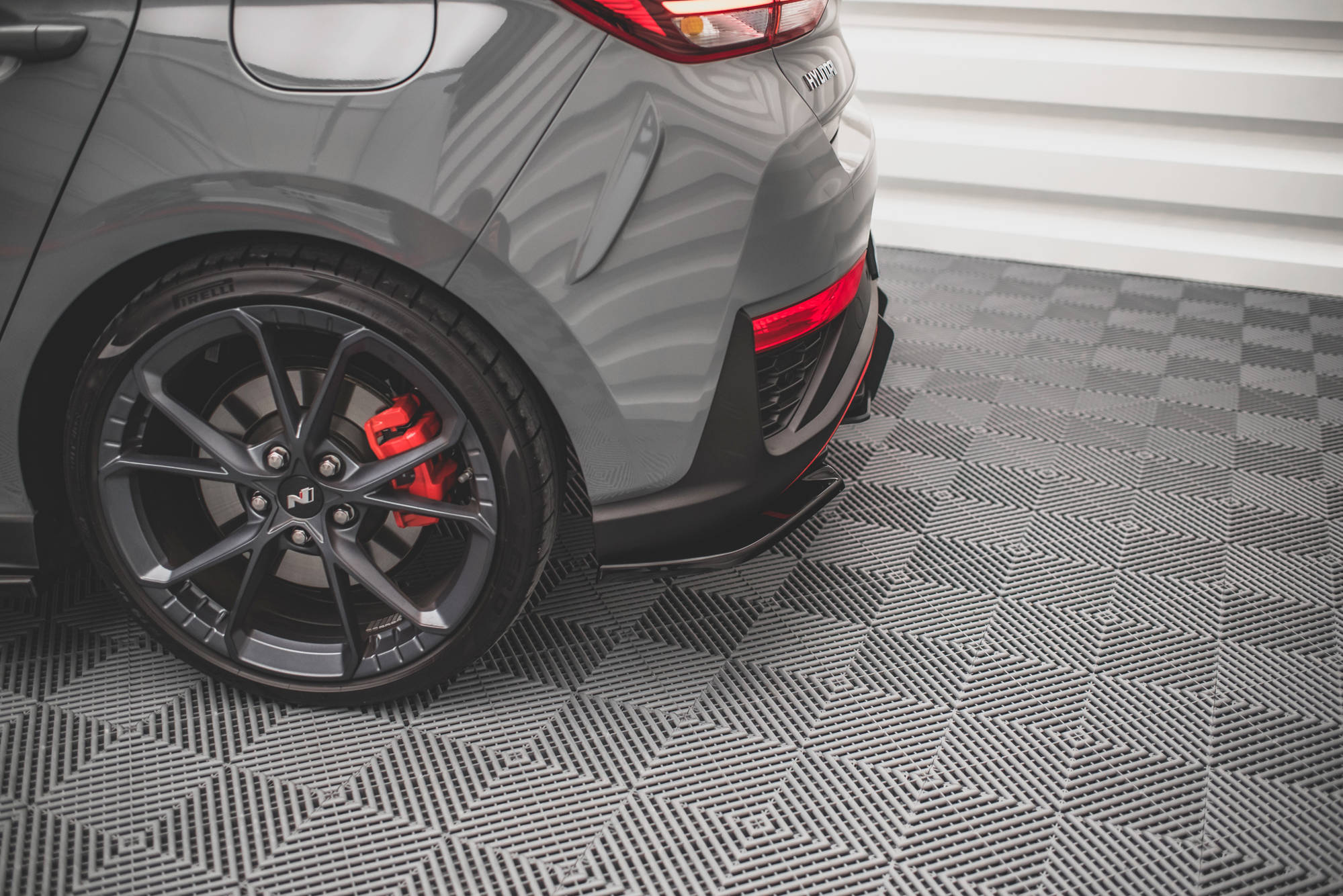 Rear Side Splitters V.2 Hyundai I30 N Hatchback Mk3 Facelift