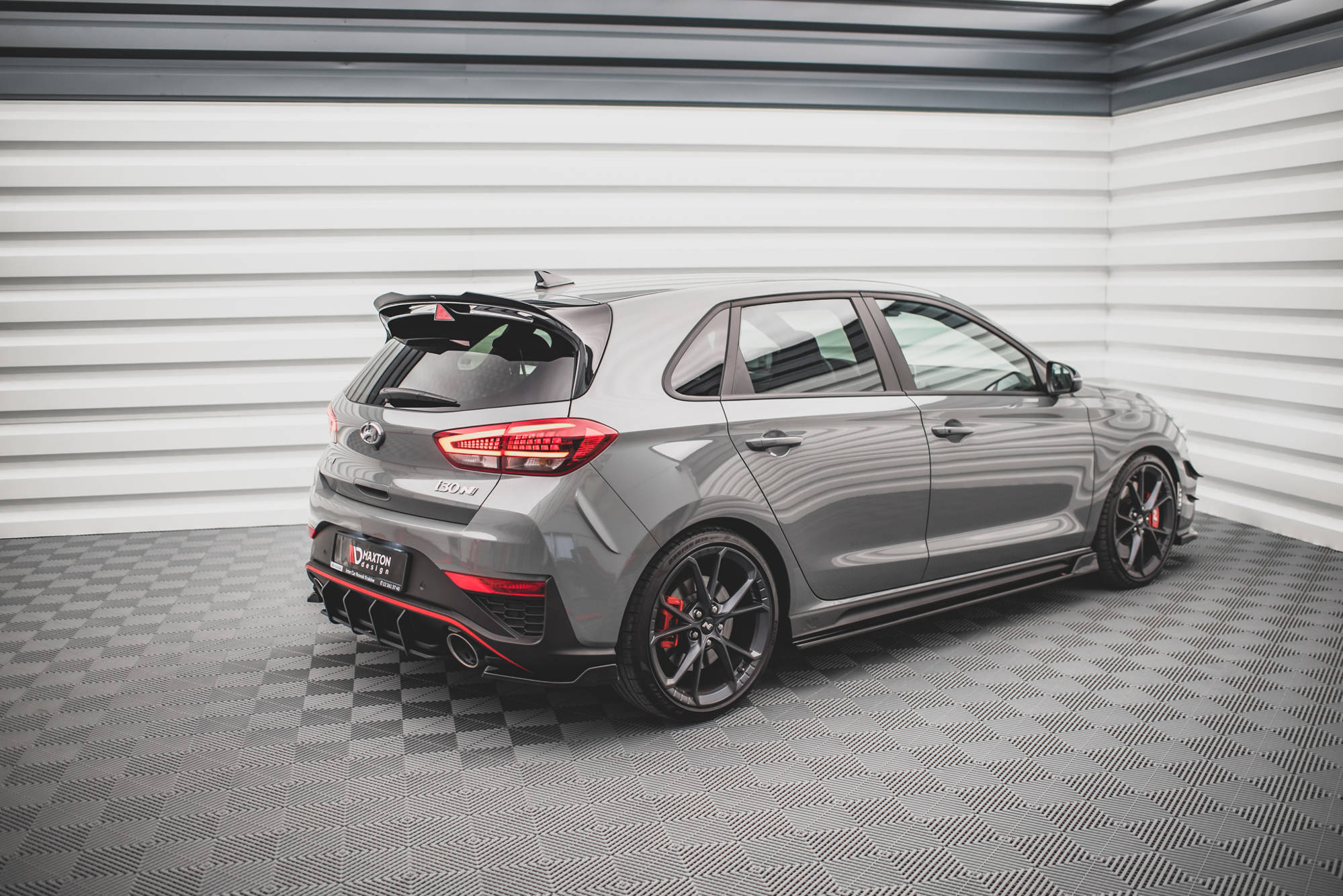 Rear Side Splitters V.3 Hyundai I30 N Hatchback Mk3 Facelift