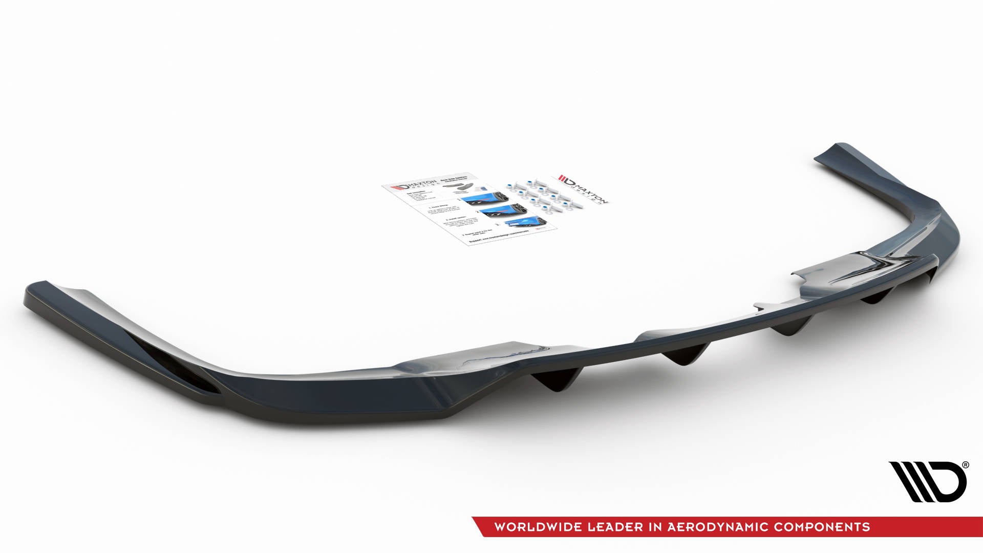 Central Rear Splitter (with vertical bars) Mercedes-Benz GLS AMG-Line X167