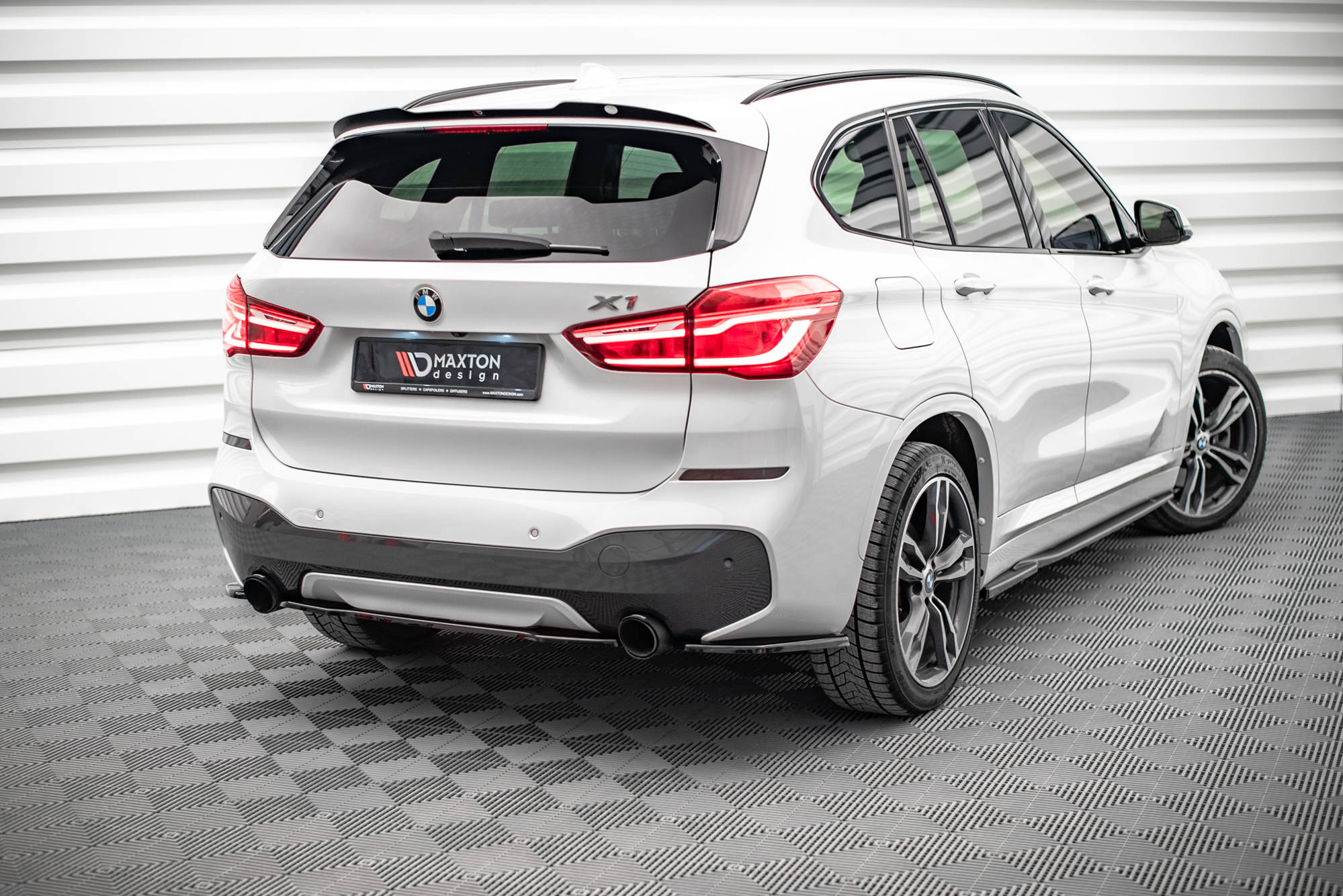 Central Rear Splitter for BMW X1 M-Pack F48