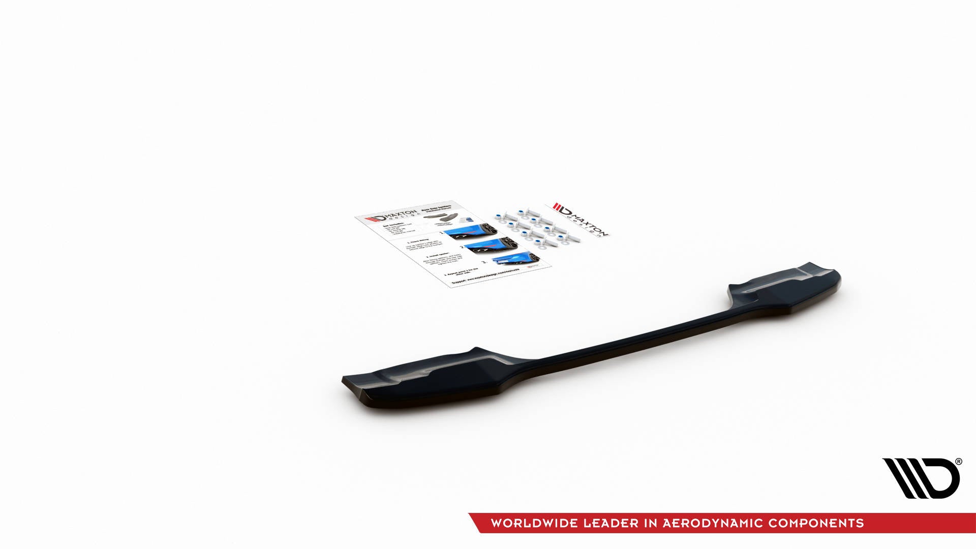 Central Rear Splitter for BMW X1 M-Pack F48