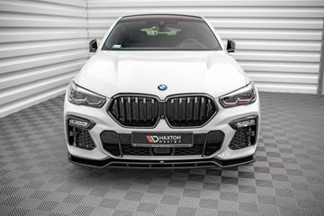 Front Splitter V.2 BMW X6 M-Pack G06 - 0