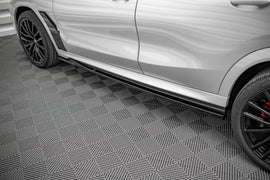 Side Skirts Diffusers V.1 BMW X6 M F96 / X6 M-Pack G06 - 0