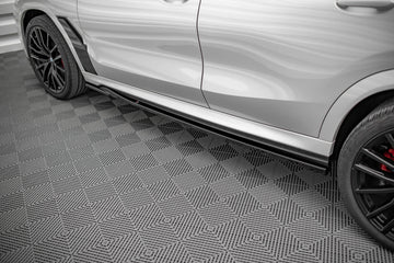 Side Skirts Diffusers V.1 BMW X6 M F96 / X6 M-Pack G06 - 0
