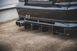 Rear Diffuser Racing Mitsubishi Galant Avance Mk8 - 0