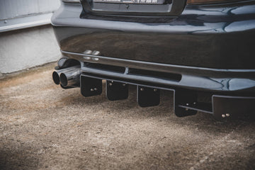 Rear Diffuser Racing Mitsubishi Galant Avance Mk8 - 0