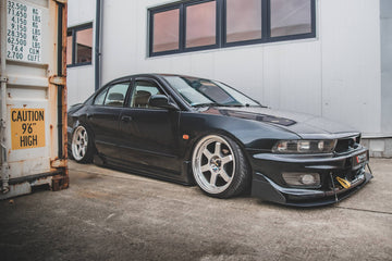 Racing Side Skirts Diffusers Mitsubishi Galant Avance Mk8 - 0