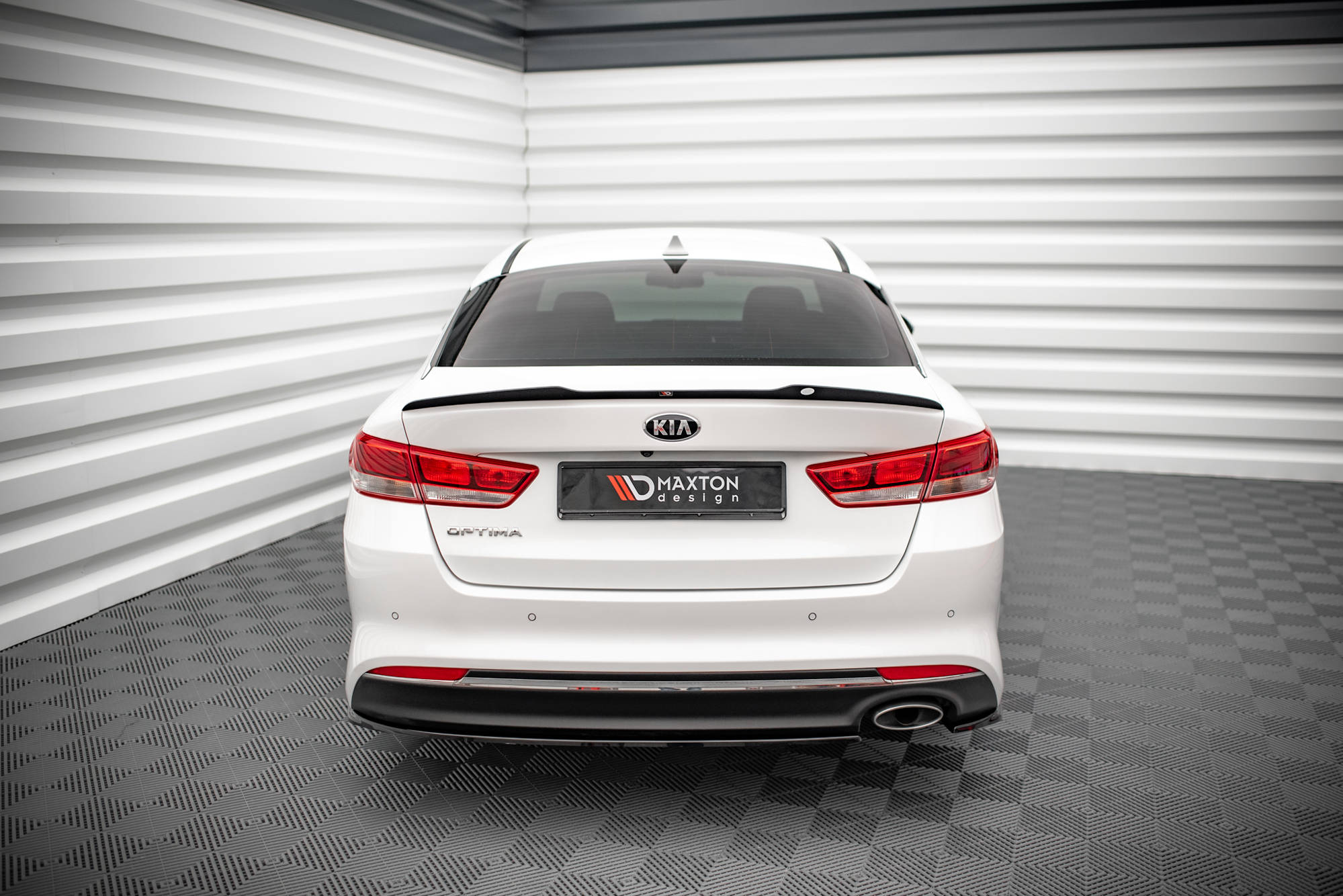 Rear Side Splitters Kia Optima Mk4