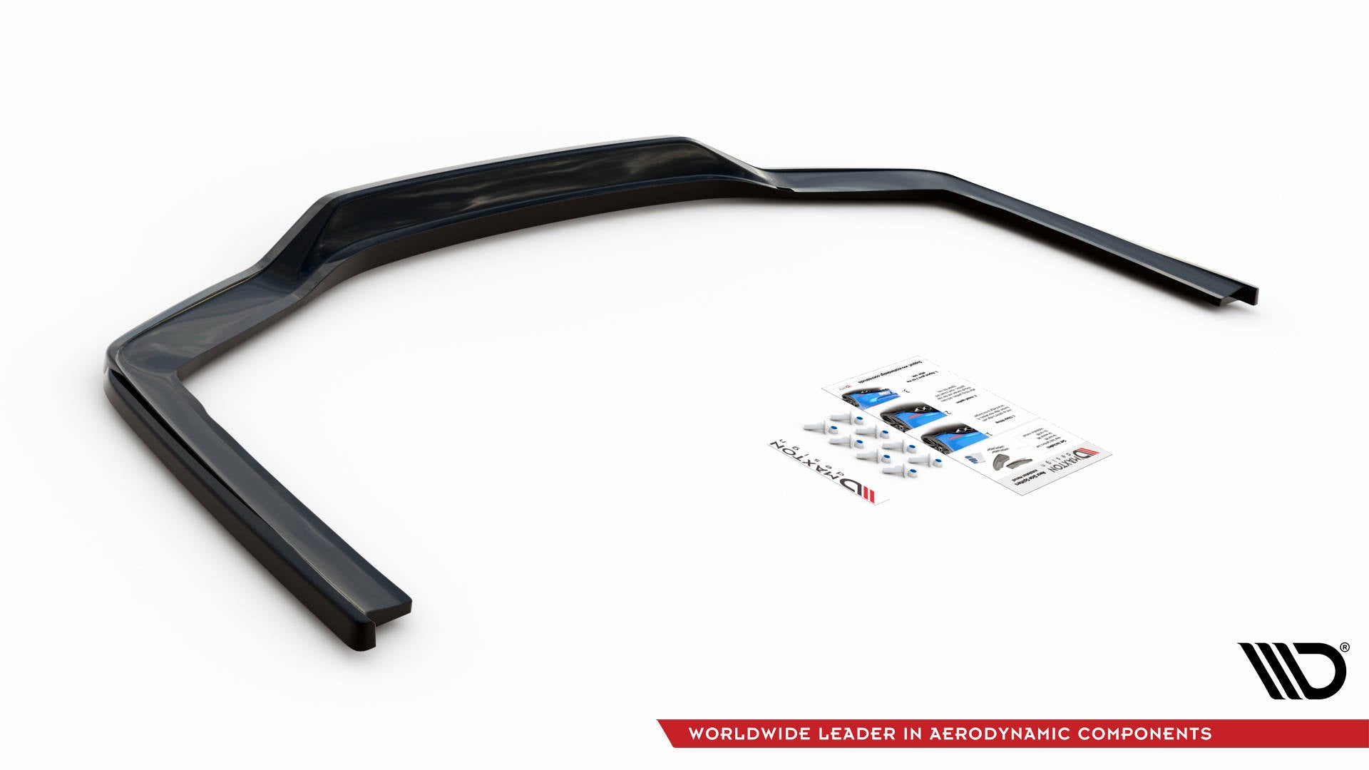 Rear Splitter (with vertical bars) V.1 BMW 7 M-Pack G11 Facelift