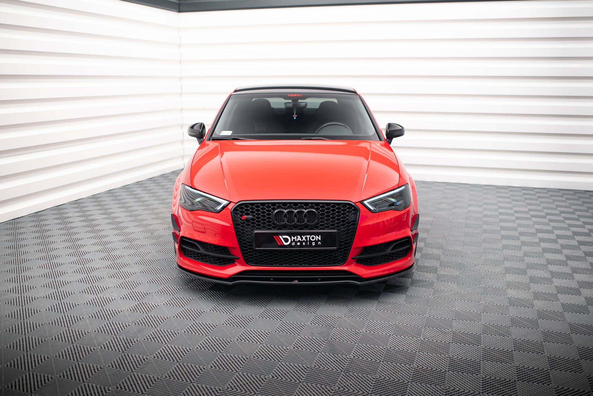 Front Splitter V.2 Audi S3 / A3 S-Line 8V Sedan / Cabrio