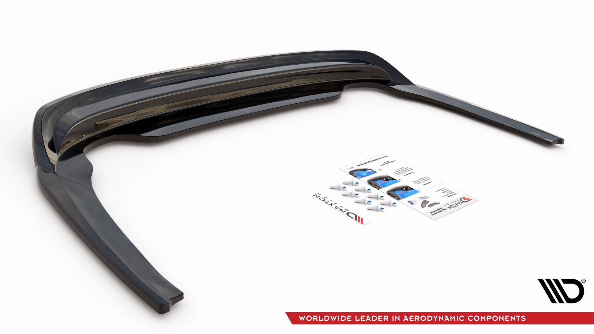 Central Rear Splitter (with vertical bars) Skoda Octavia Mk4