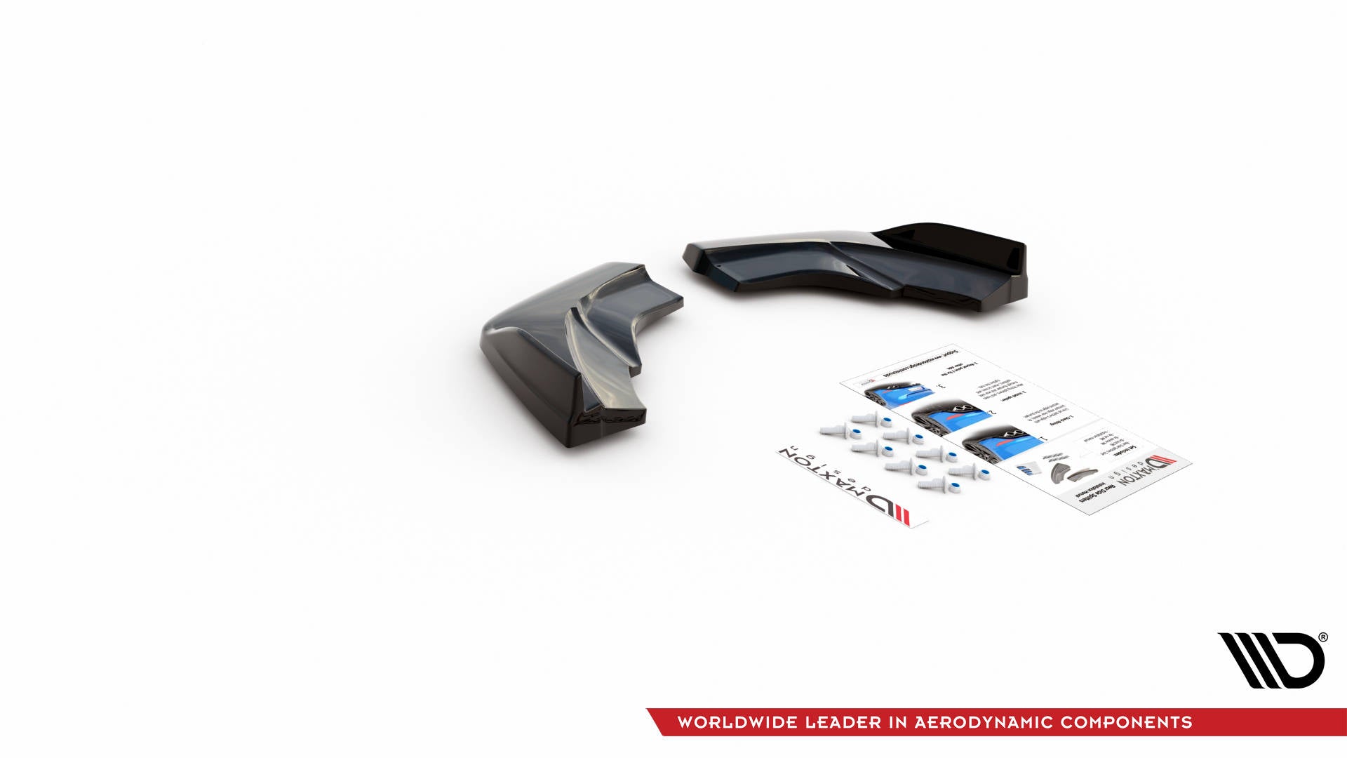 Rear Side Splitters V.1 Mercedes-Benz A W176